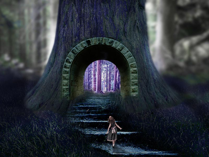 Schritt 5 im Märchenwald Composing