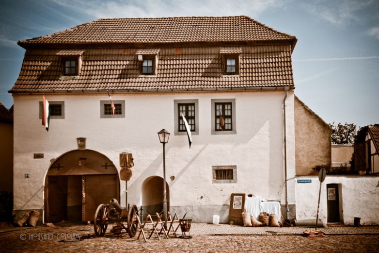 Das Oschatzer Tor in Belgern.